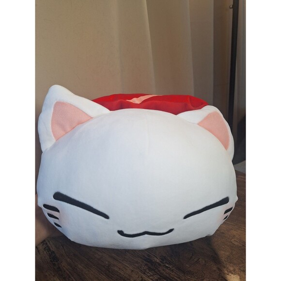 Furyu Nemuneko White Sushi Cat Round1 Exclusive 13in - Picture 1 of 4